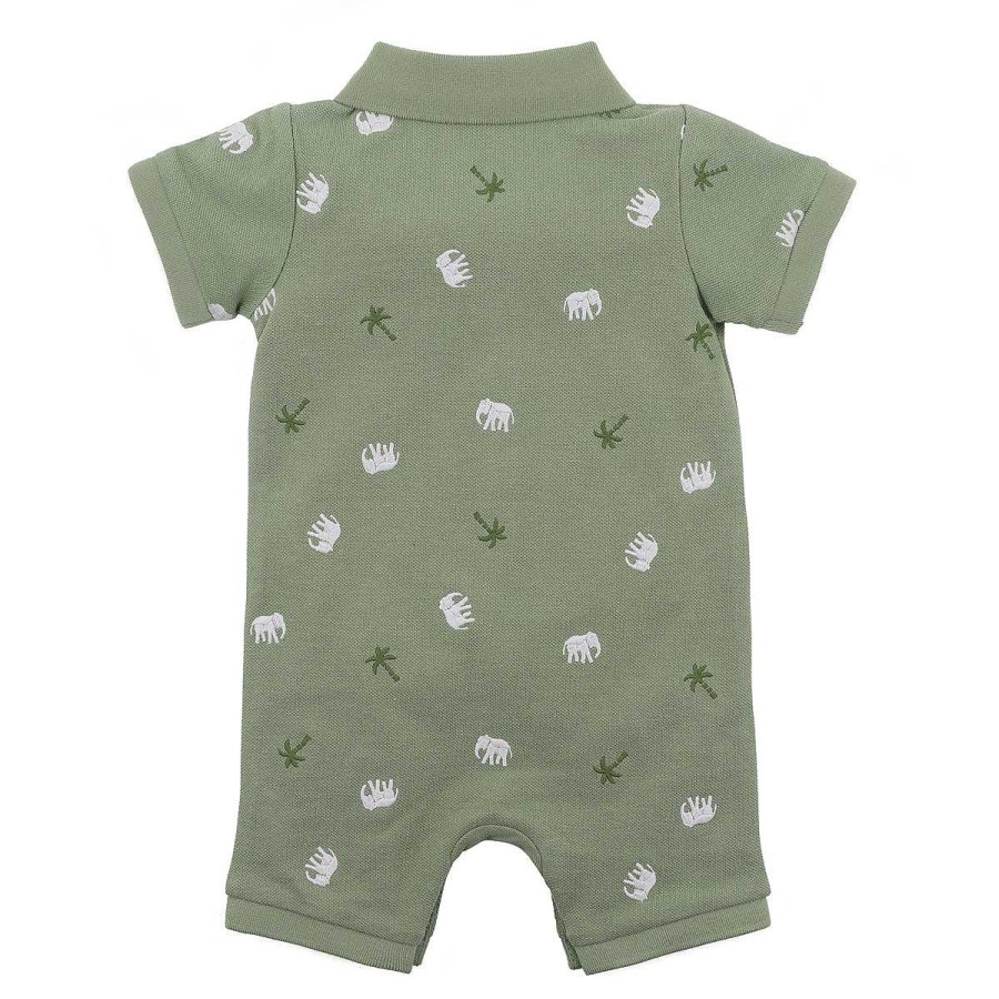 BÉBÉ Lucas Emb Polo Romper