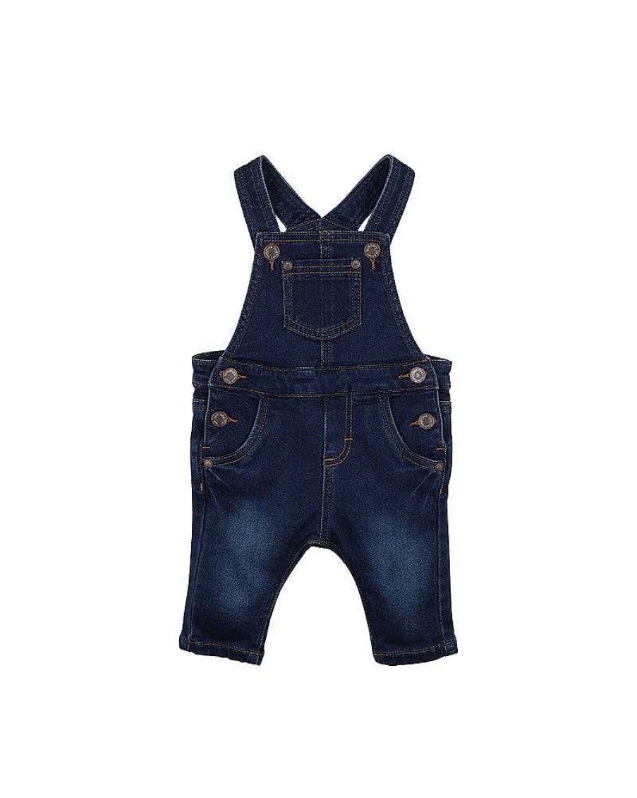 FOX & FINCH Boys Indigo Overall