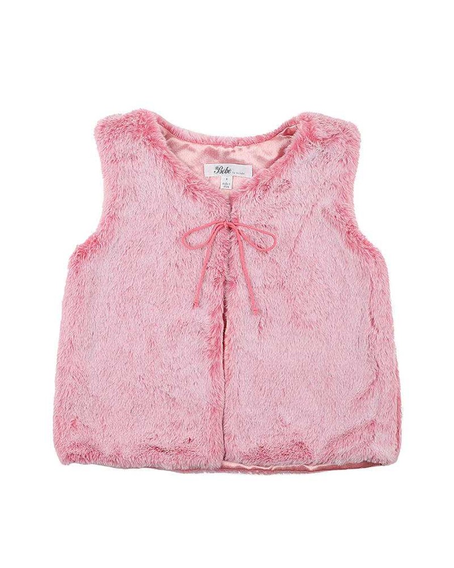 Minihaha Lucie Faux Fur Vest 3-7Y