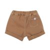 FOX & FINCH Tan Denim Shorts