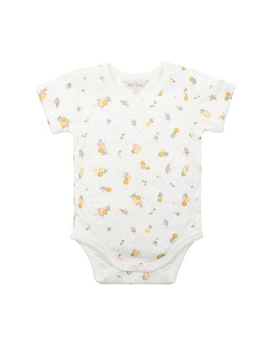 FOX & FINCH Dandelion Print Bodysuit