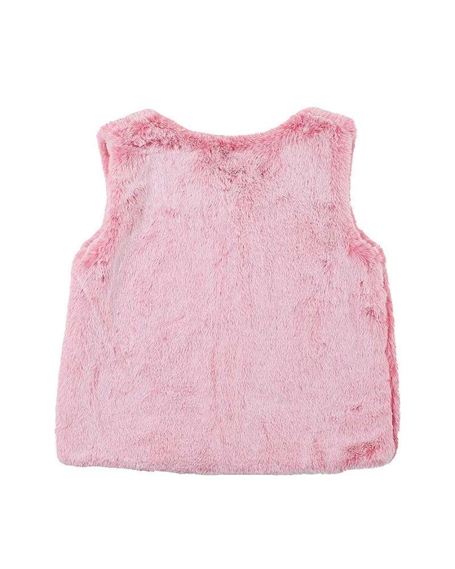 Minihaha Lucie Faux Fur Vest 3-7Y