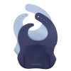 MINIHAHA ACCESSORIES Whale Print 2 Pack Silicone Bibs