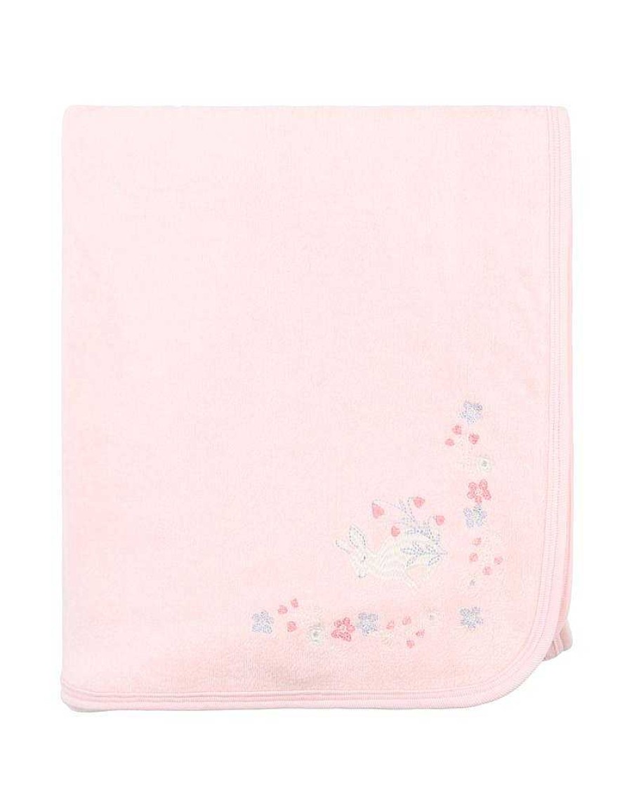 BEBE Ciara Velour Bunny Rug