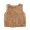 BEBE Faye Faux Fur Vest 3-7Y