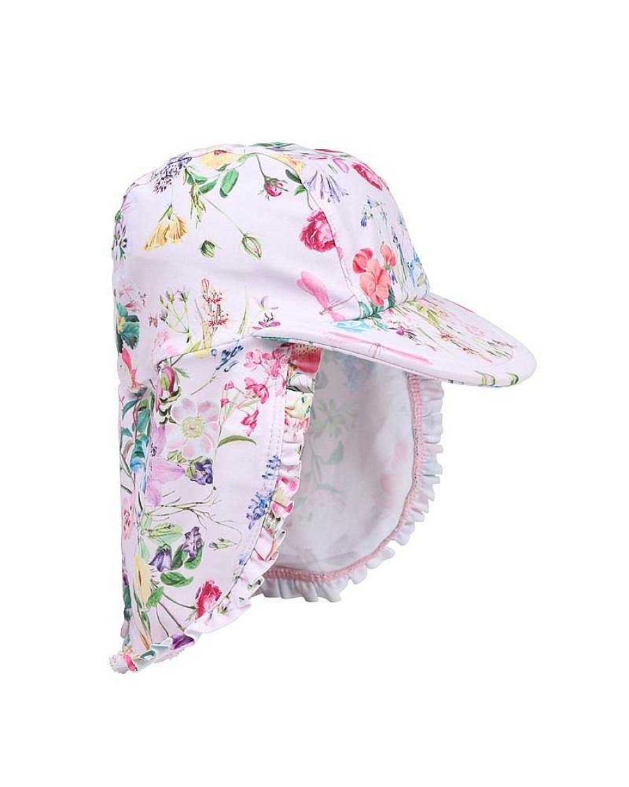 MINIHAHA Allegra Legionnaire Hat Pink