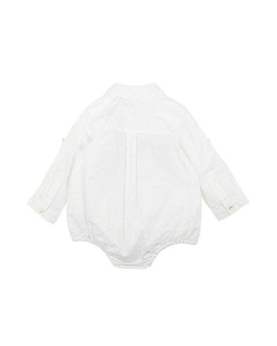 BEBE Jude Ivory Shirt Bodysuit