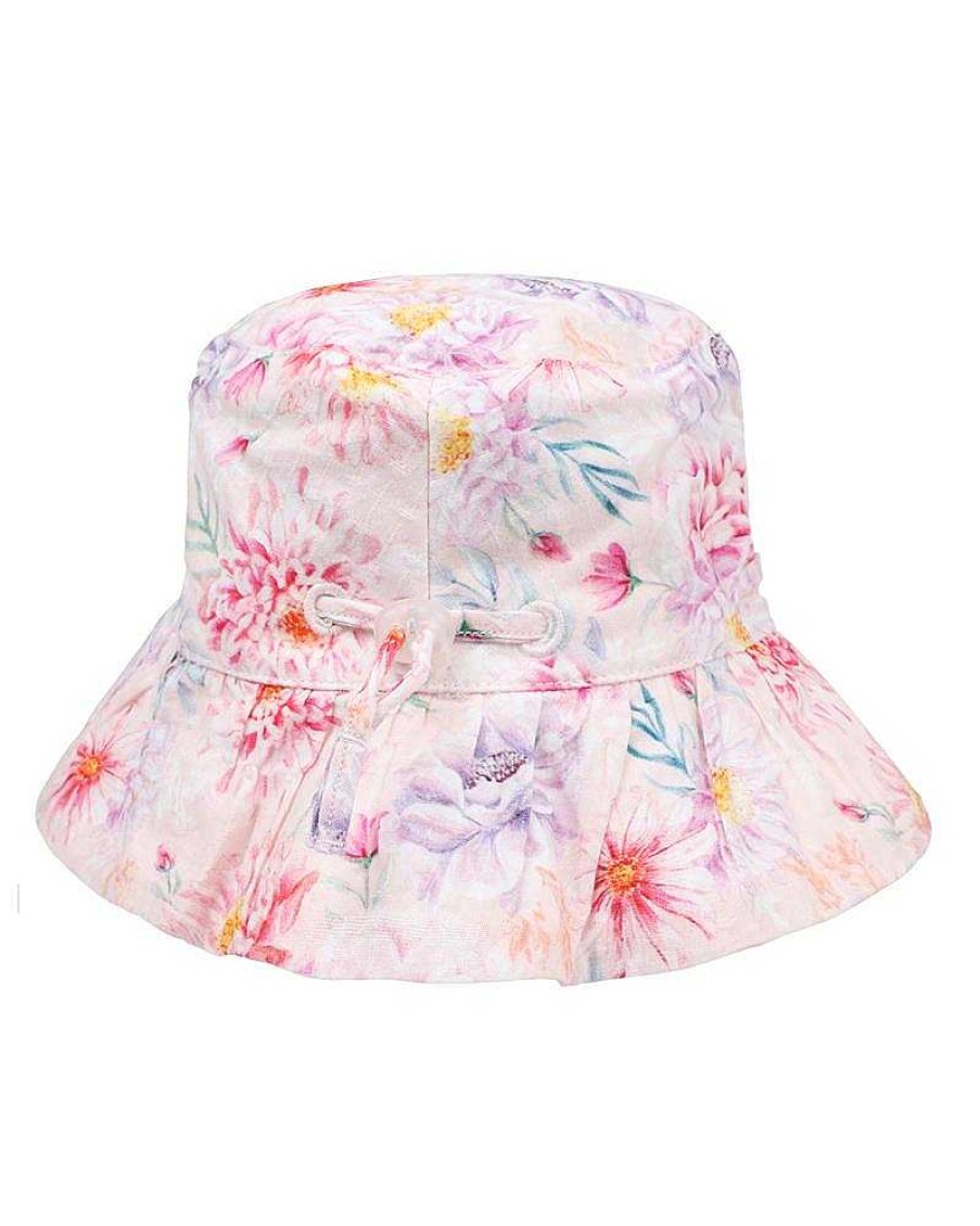 BEBE Indi Floral Sun Hat