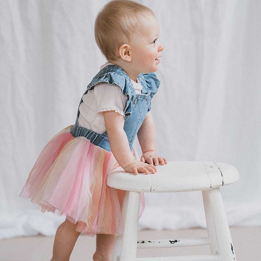 FOX & FINCH Wildflower Tutu Denim Pini