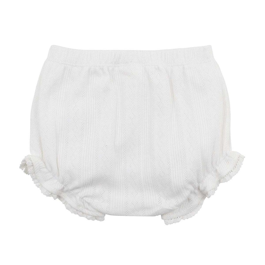 WHITE LABEL Cloud Pointelle Bloomer