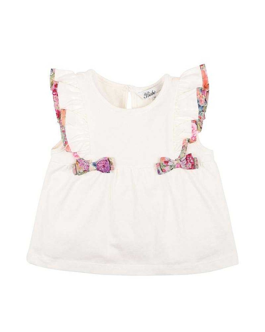 BEBE Liberty Bow Tee