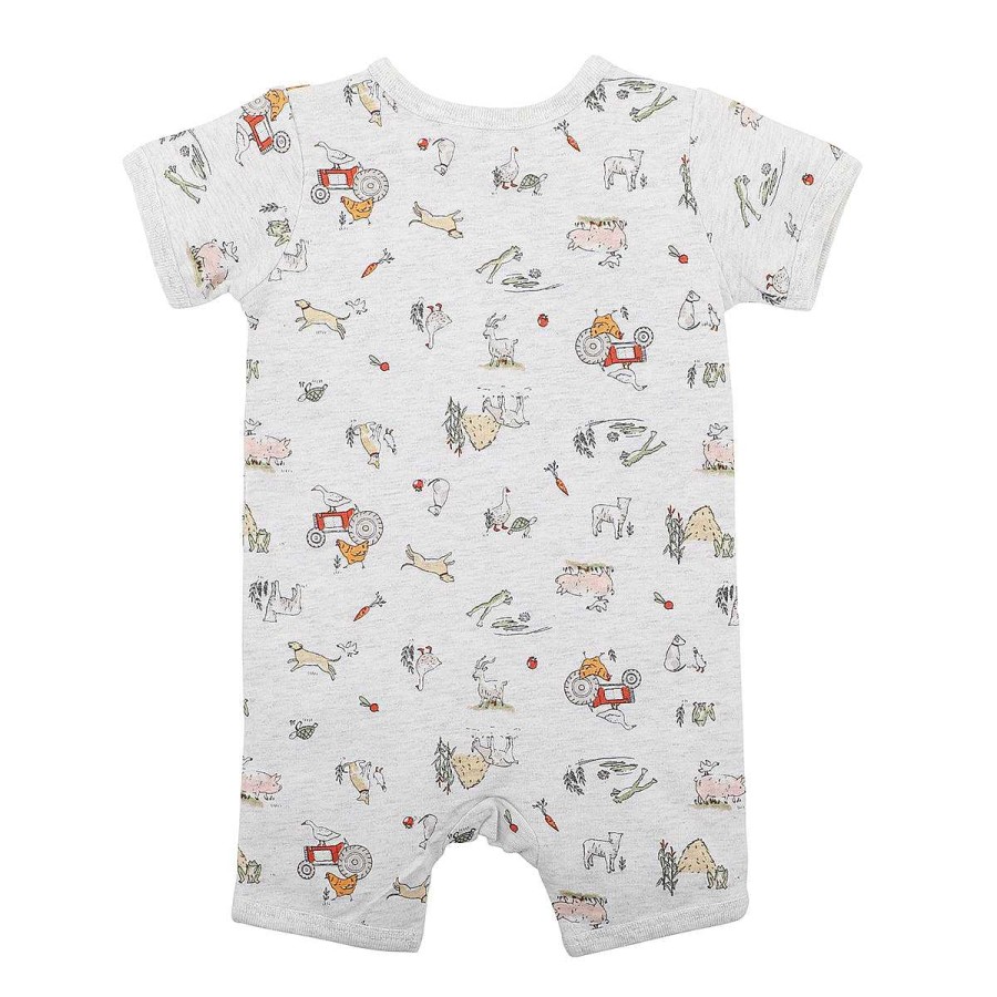 BÉBÉ Jack Ss Zip Romper