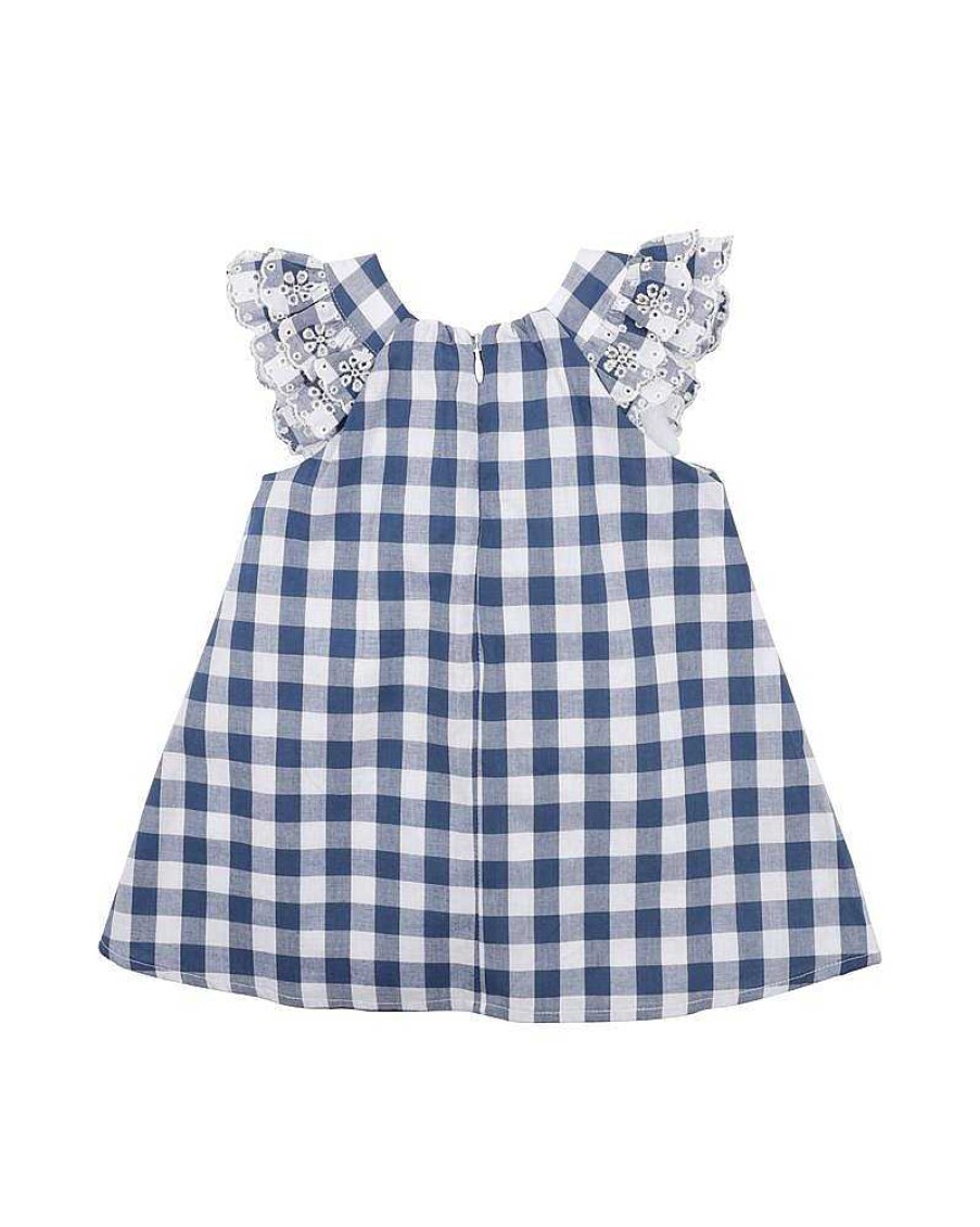 BEBE Hallie Cutwork Check Dress