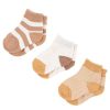 MINIHAHA 3 Pk Socks - Mixed Neutrals