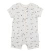 WHITE LABEL Sheep Short Sleeve Organic Romper