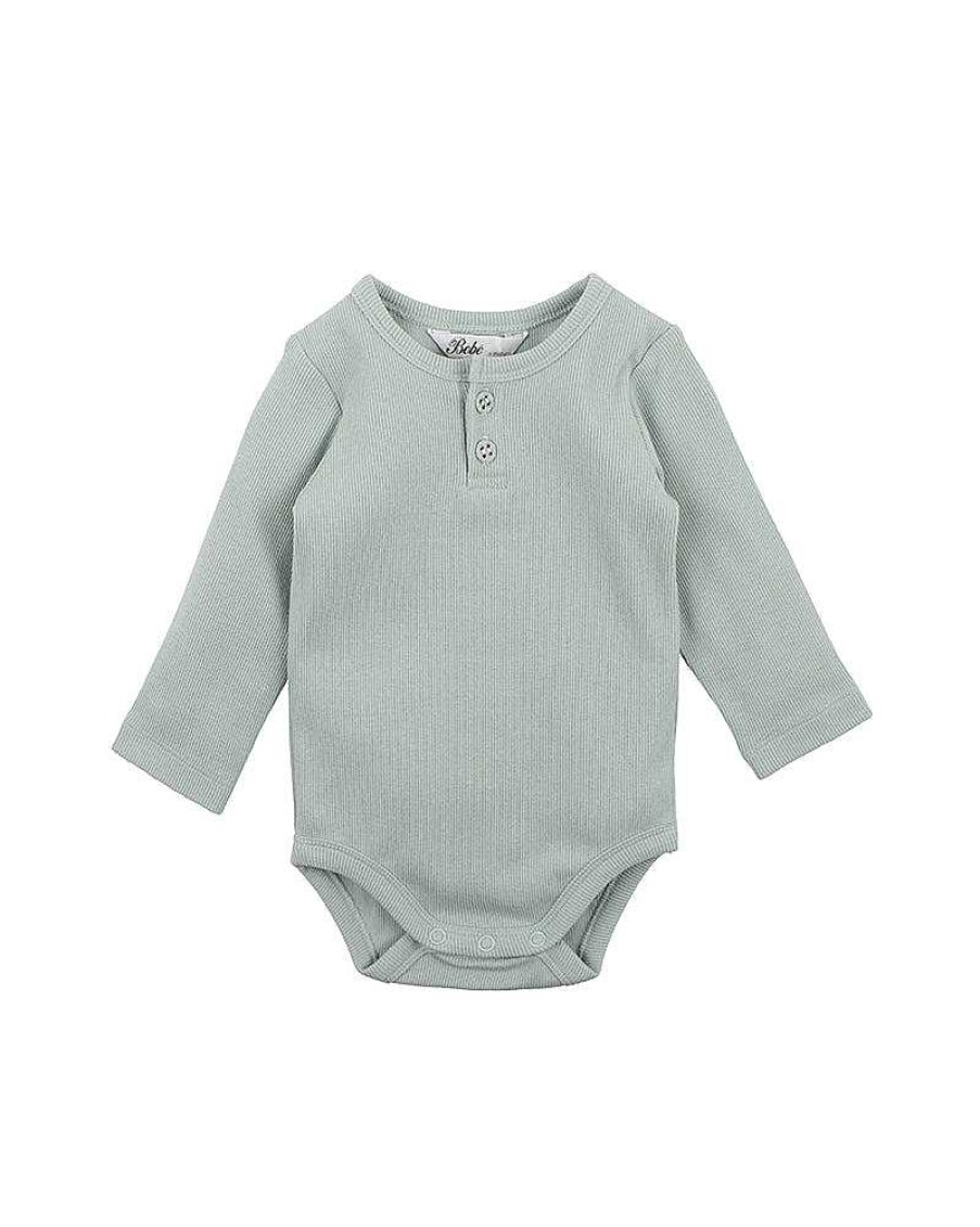 BEBE Sage Rib Bodysuit