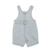 BEBE Indigo Stripe Overall