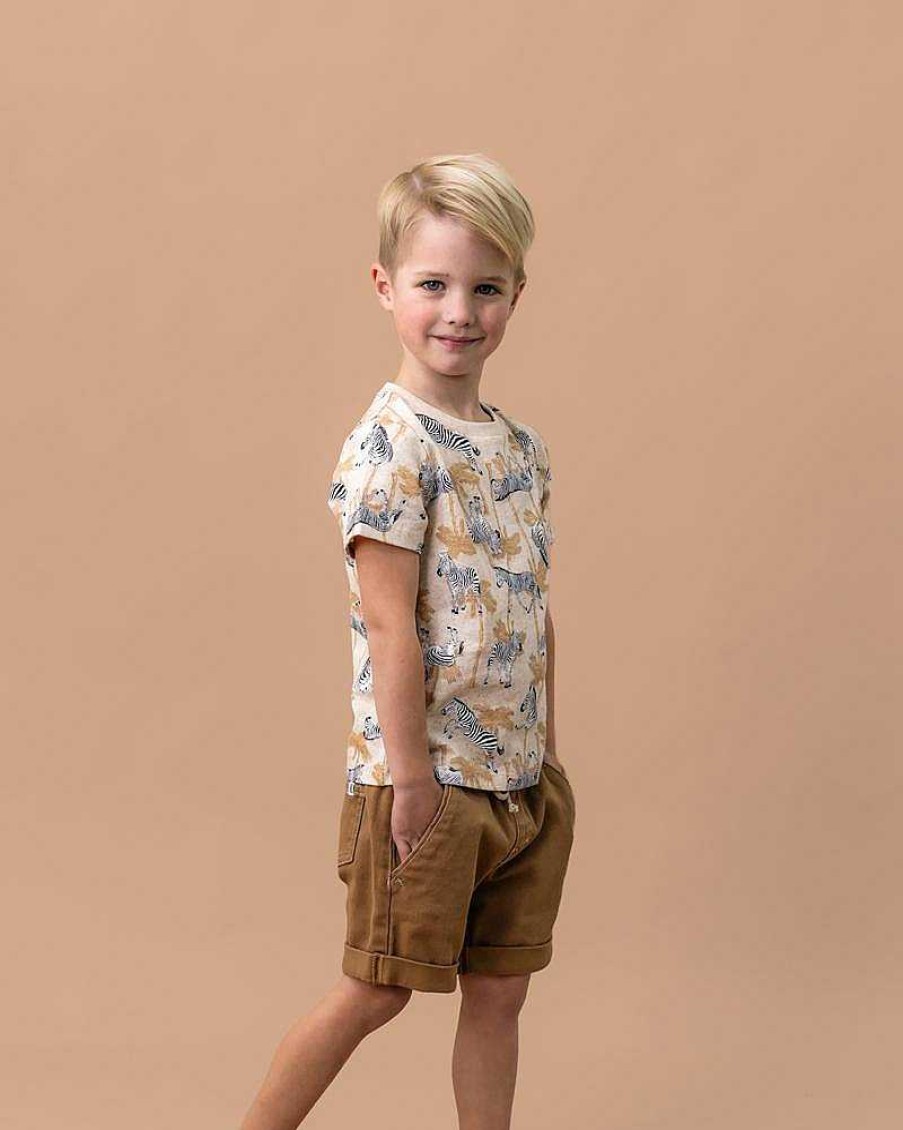 FOX & FINCH Savanna Print Tee