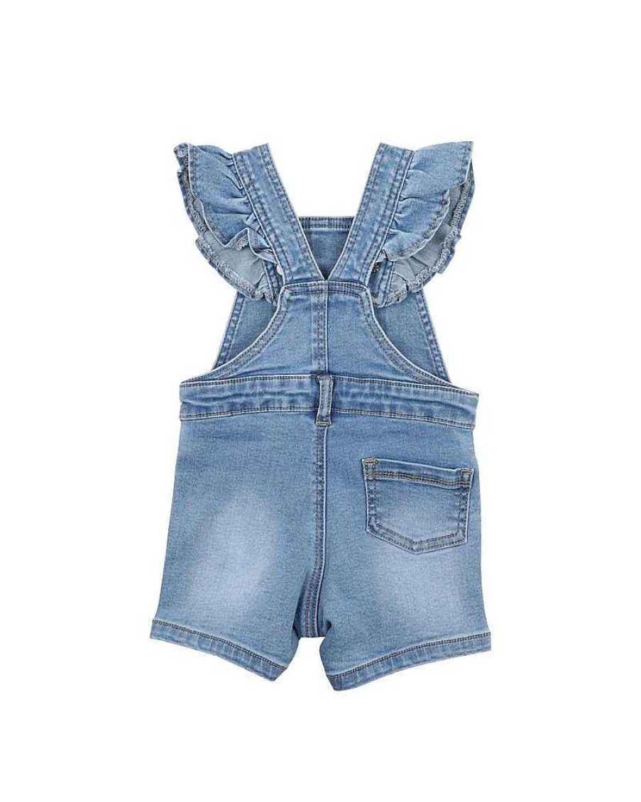 FOX & FINCH Retro Girls Denim Overall