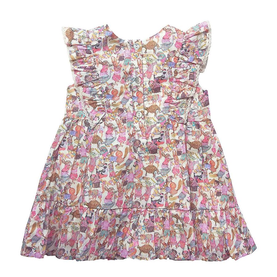 BÉBÉ Liberty Frill Dress - Hullabaloo