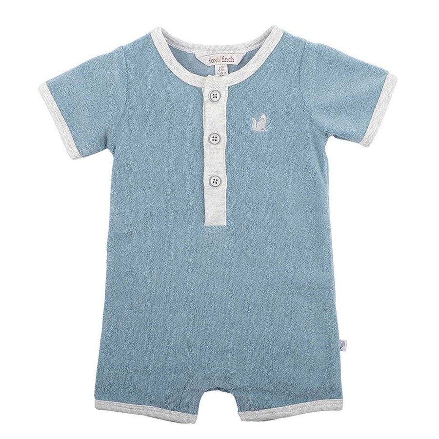 FOX & FINCH Monkey Terry Romper