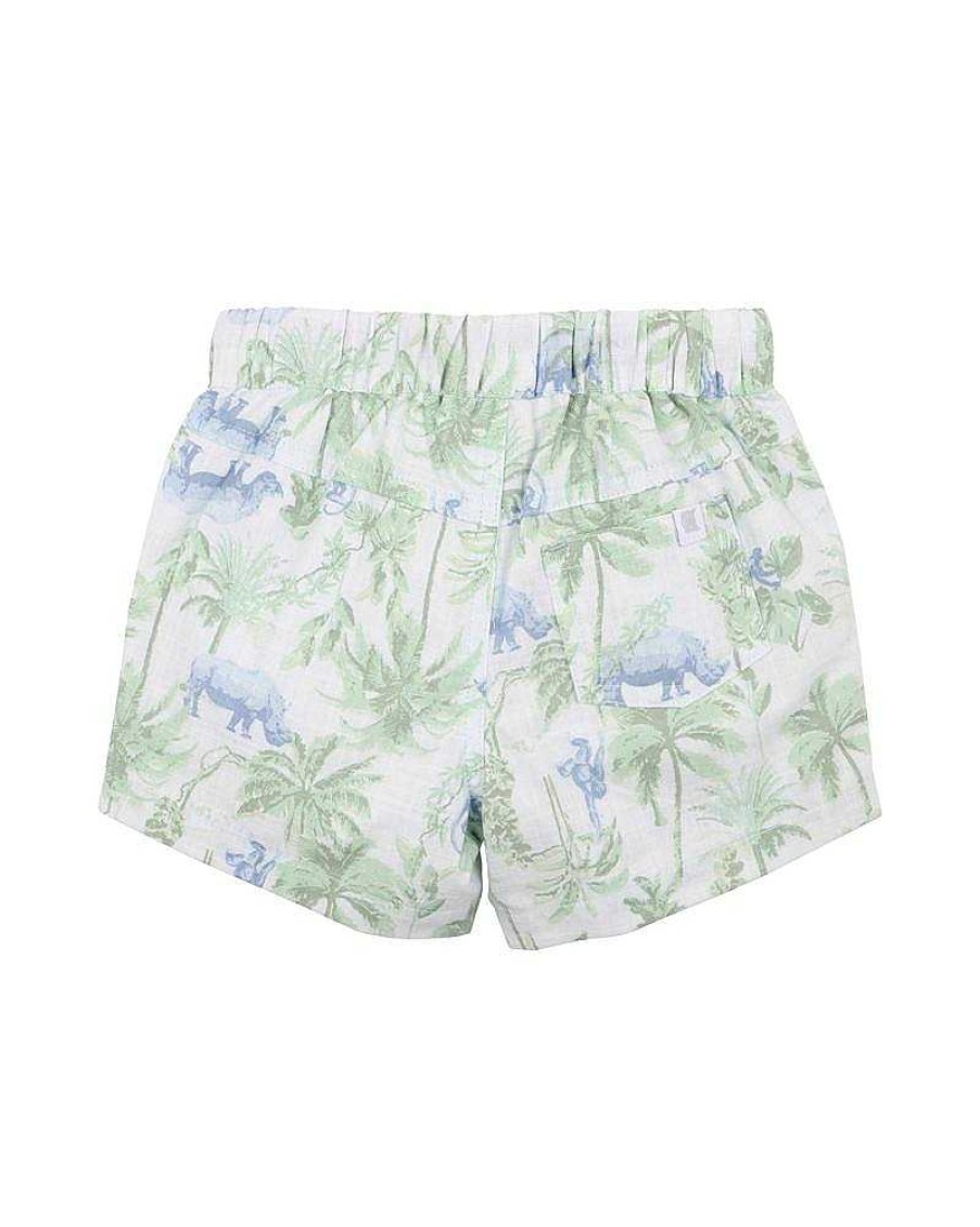 FOX & FINCH Savanna Print Shorts