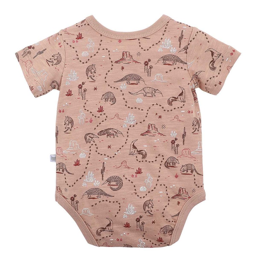 FOX & FINCH Armadillo Print Bodysuit