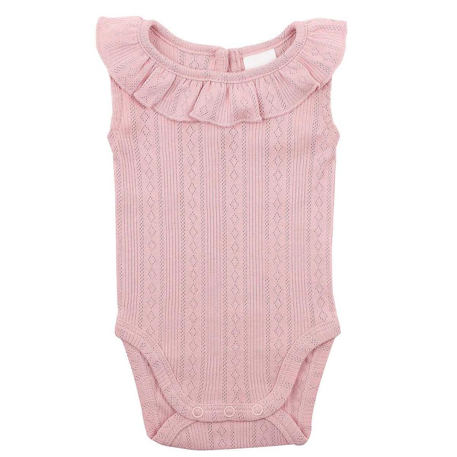 WHITE LABEL Dusky Pink Sleeveless Bodysuit