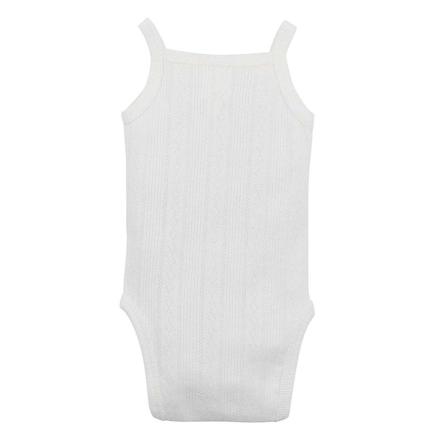 WHITE LABEL Cloud Pointelle Bodysuit