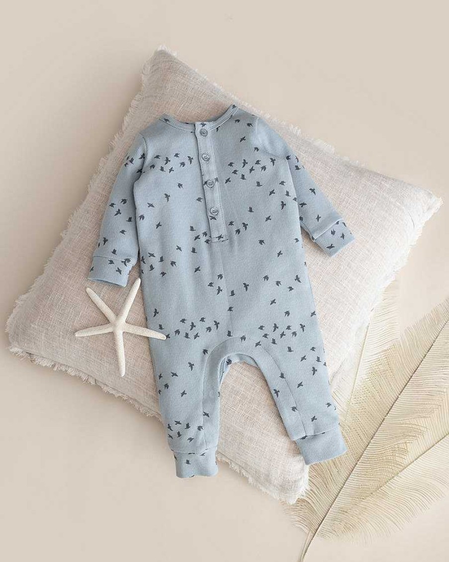 BEBE Calvin Rib Ls Romper