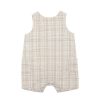 FOX & FINCH Mirage Check Romper