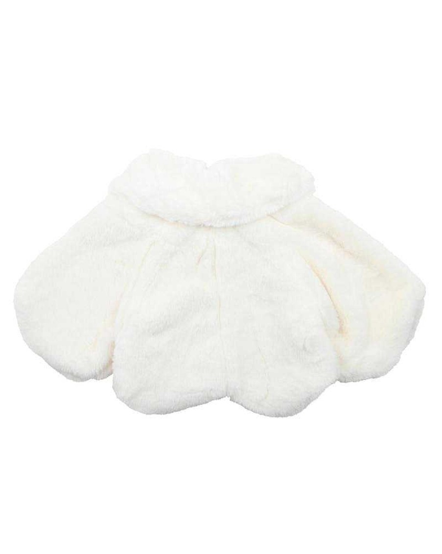 BEBE Petal Faux Fur Jacket