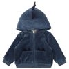 FOX & FINCH Dragon Velour Zip Hoodie 3-5 Yrs