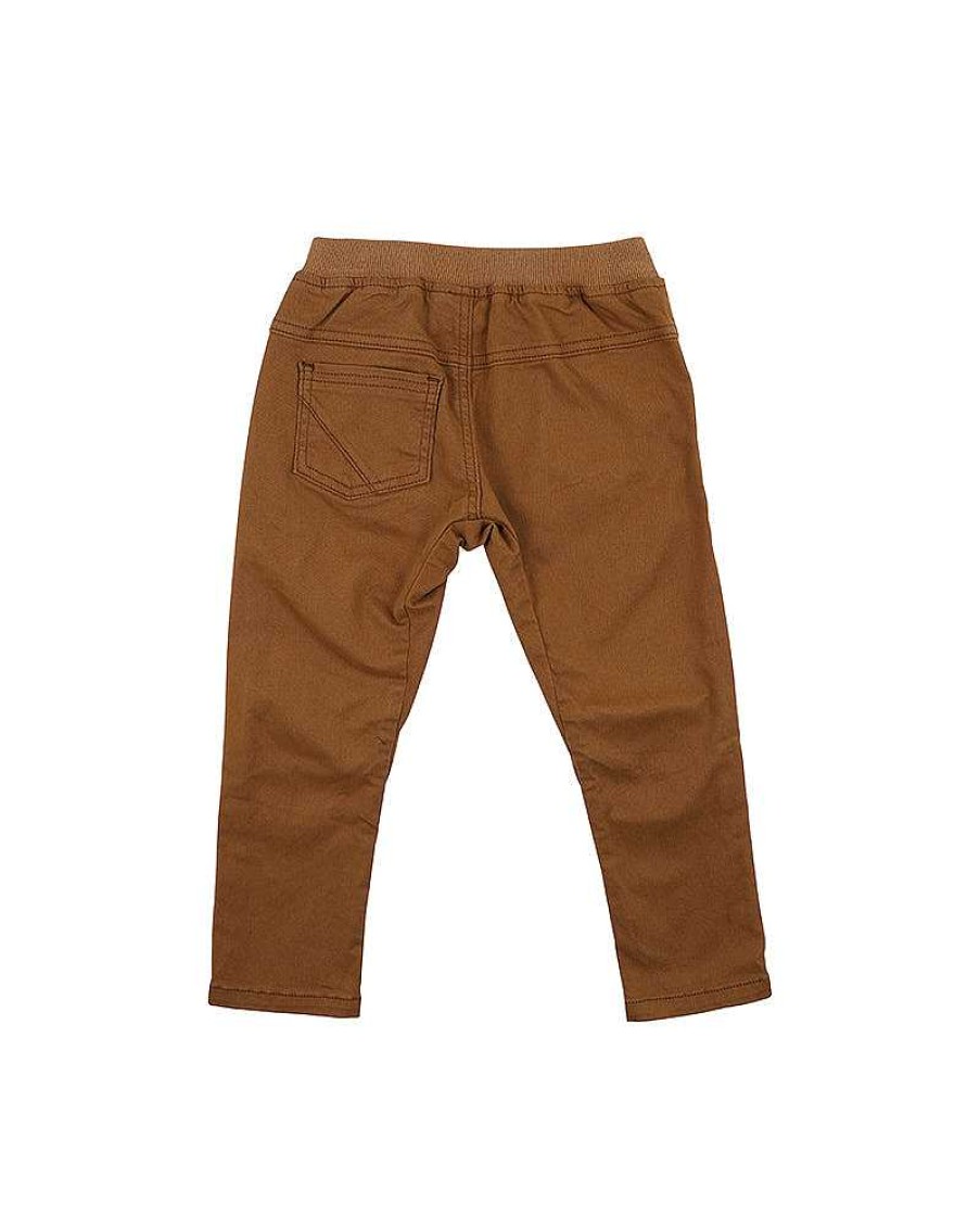 FOX & FINCH Caramel Twill Pants 3-7Y