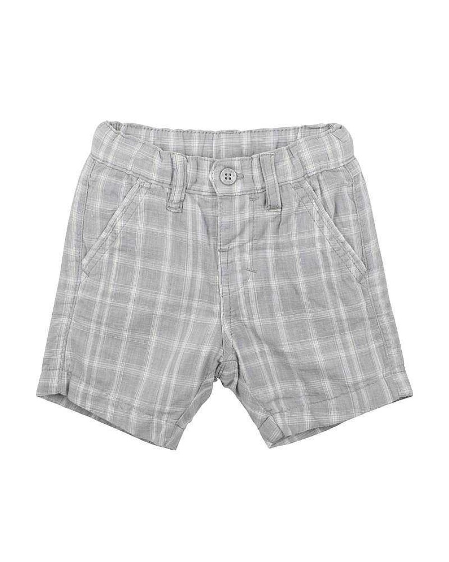 BEBE Jude Woven Check Shorts