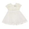 BÉBÉ Organza Dress With Bow