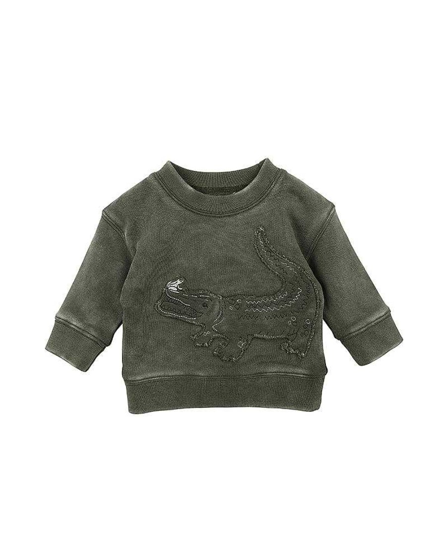 BEBE Scout Croc Sweat Top