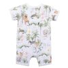 BÉBÉ Lucas Safari Ss Zip Romper