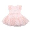 BEBE Party Sparkle Frill Dress