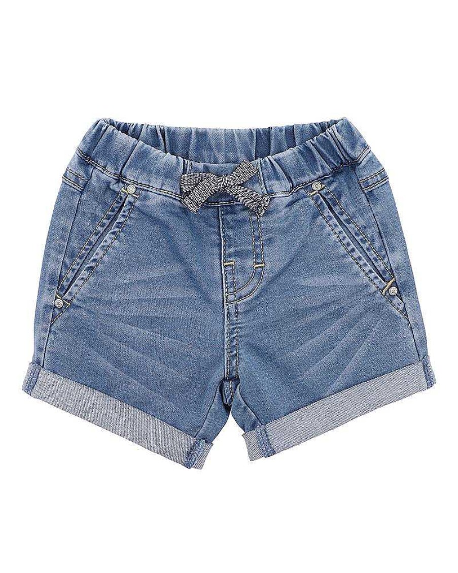 BEBE Boys Knit Denim Shorts