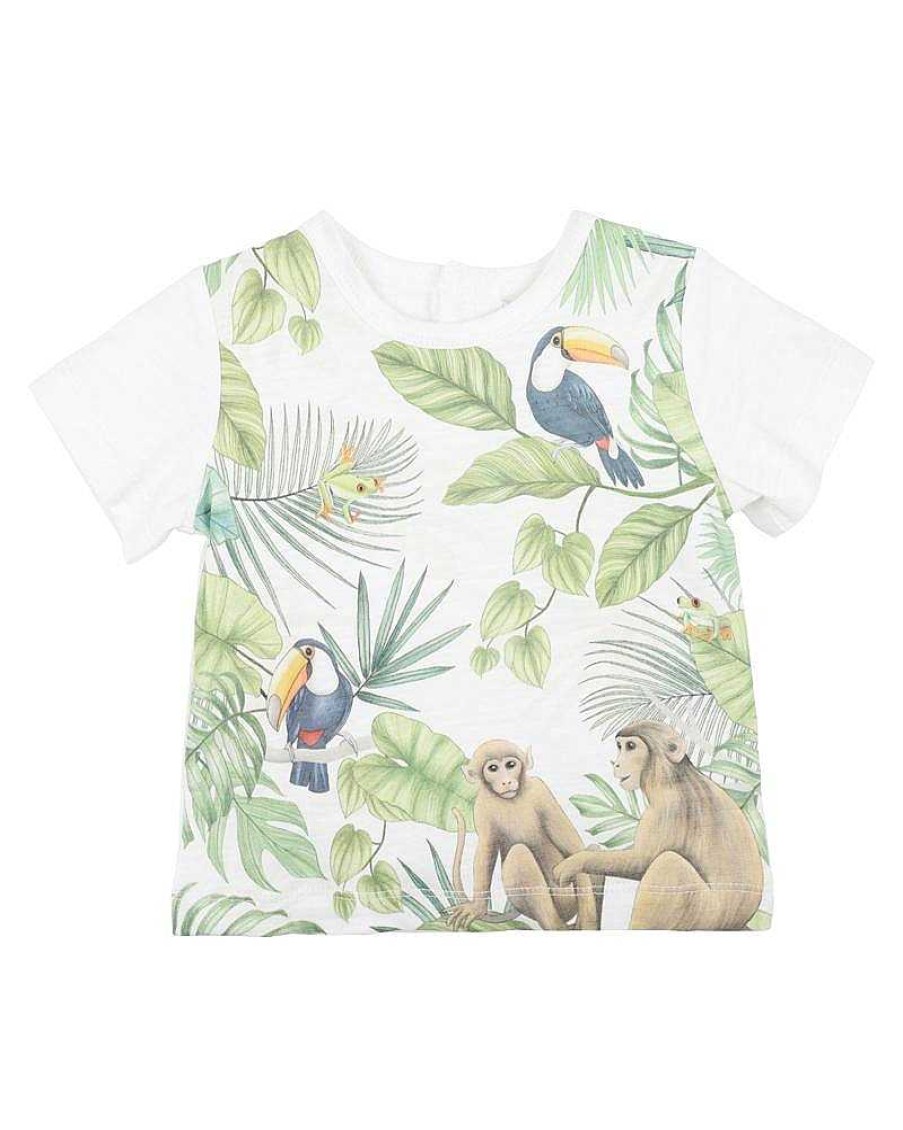 BEBE Milo Tropical Forest Tee 3-5Yrs