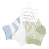 MINIHAHA 3 Pk Socks - Blues & Greens