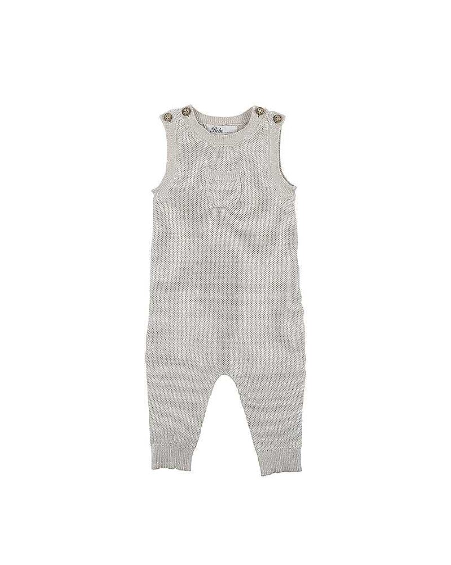 BEBE Albert Waffle Knit Overall