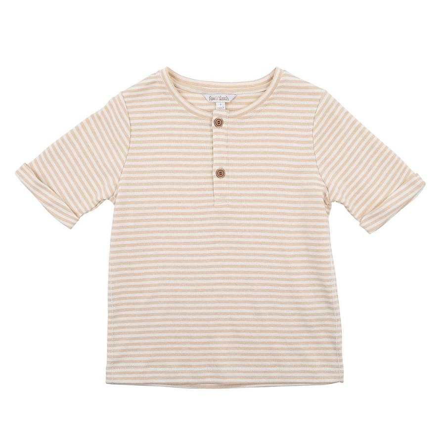 FOX & FINCH Armadillo Stripe Tee 3-7Yrs