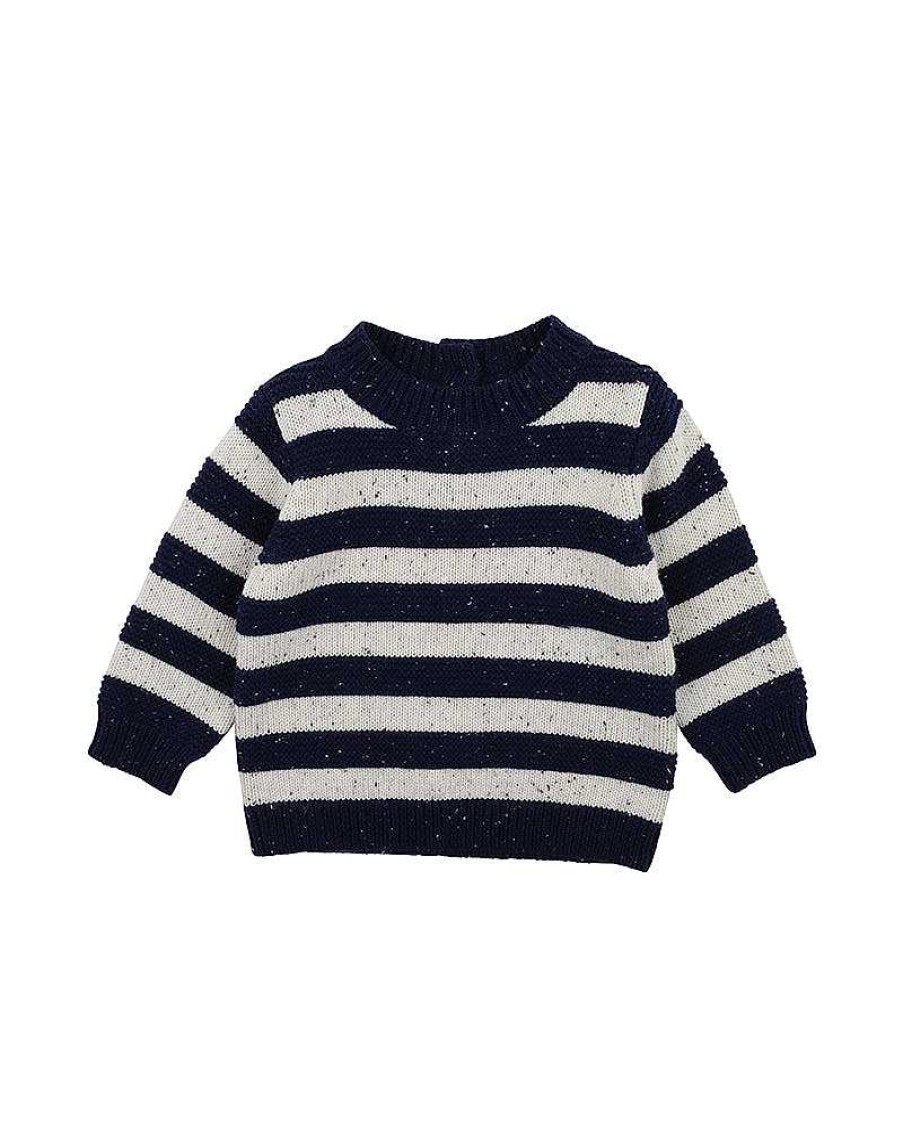 BEBE Neps Stripe Jumper