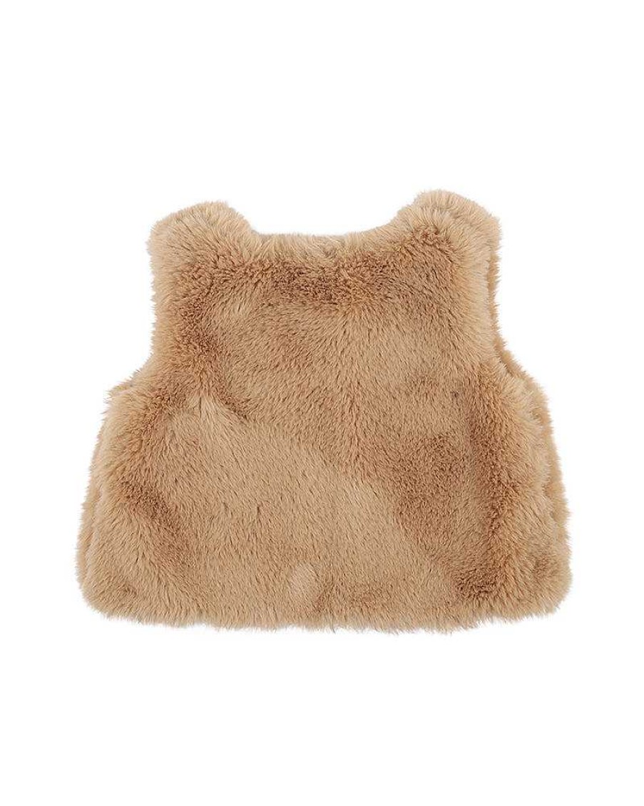 BEBE Faye Faux Fur Vest