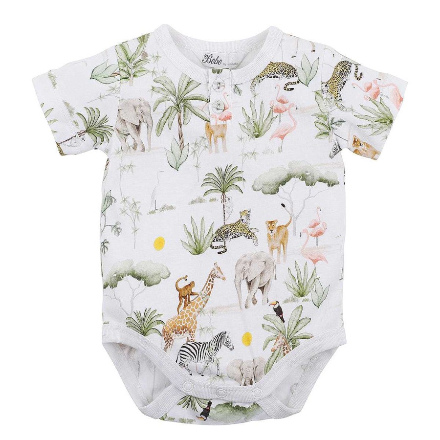 BÉBÉ Lucas Henley Bodysuit