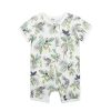 BEBE Milo Ss Zip Romper