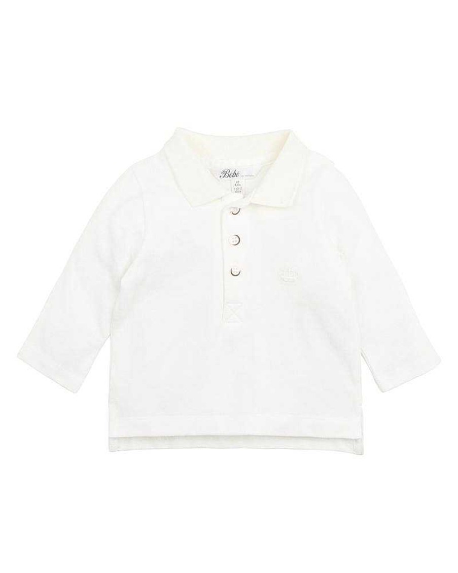 BEBE Liam Ls Polo Cloud