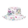 MINIHAHA Allegra White Print Sun Hat